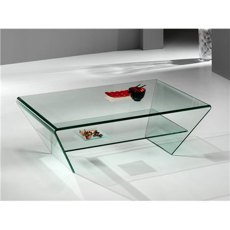 Table basse Mini cristal Kylie 90 cm