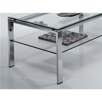 Table basse en verre Elevable (Table élévatrice) Aremi