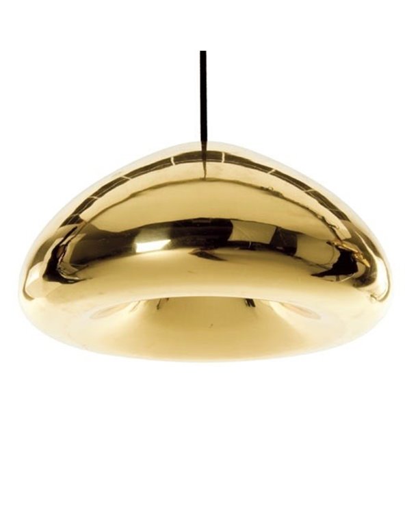 Lámpara de techo ALIOTH de cristal dorado