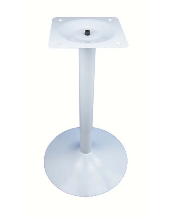 Set de Base de mesa CRISS, blanca, base de 45 cms de diámetro, altura 73 cms