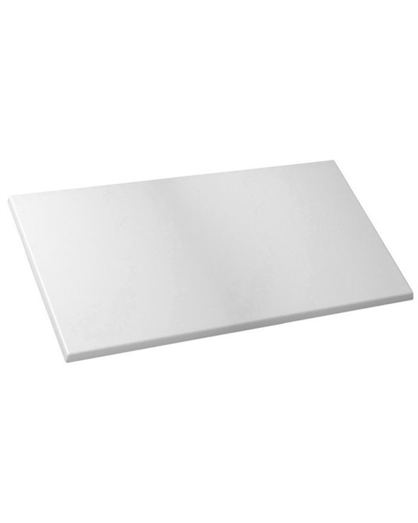 Set de Tablero de mesa Werzalit-Sm, BLANCO 01, 110 x 70 cms*