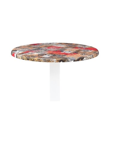 Tablero de mesa Werzalit Alemania, BABYLON 213, 60 cm de diámetro*