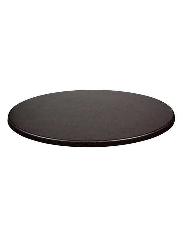 Set de Tablero de mesa Werzalit-Sm, WENGUÉ 103, 70 cms de diámetro*.