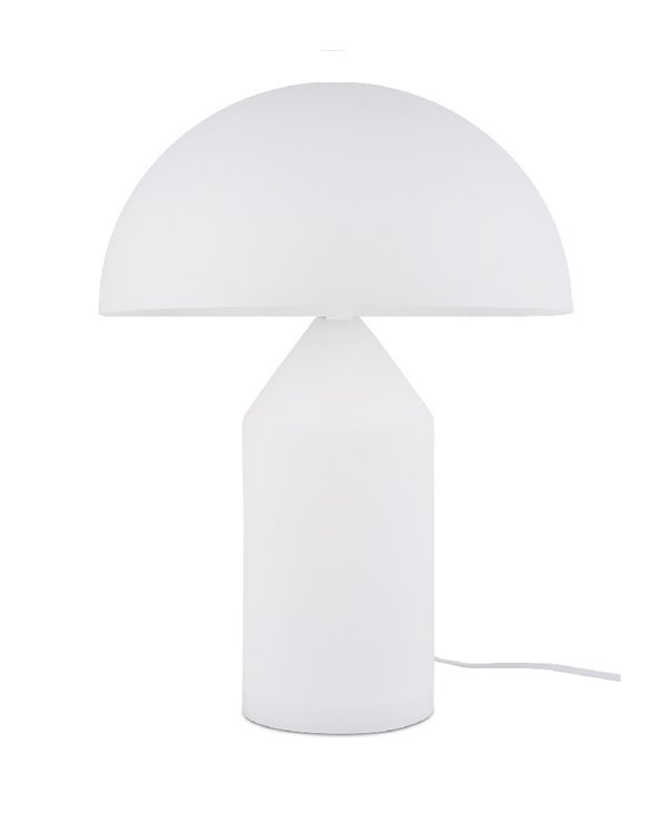 Lámpara de mesa blanca MACAO, metal