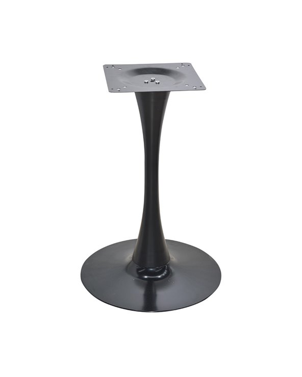 Base de mesa TULIP ( TO ), negra, base de 50 cms de diámetro, altura 70 cms
